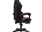 ΚΑΡΕΚΛΑ ΓΡΑΦΕΙΟΥ GAMING ΜΕ ΥΠΟΠΟΔΙΟ MOZA PAKOWORLD PU ΜΑΥΡΟ-ΚΟΚΚΙΝΟ