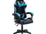 ΚΑΡΕΚΛΑ ΓΡΑΦΕΙΟΥ GAMING LEONI PAKOWORLD PU ΜΑΥΡΟ-ΜΠΛΕ