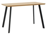 TΡΑΠΕΖΙ ADIRA PAKOWORLD MDF SONOMA-ΜΑΥΡΟ 120X60X75ΕΚ