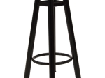 ΣΚΑΜΠΟ ΜΠΑΡ ONYX PAKOWORLD ΞΥΛΟ ΔΡΥΣ-ΜΕΤΑΛΛΟ ΜΑΥΡΟ GLOSS Φ33X77ΕΚ