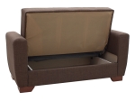 KΑΝΑΠΕΣ ΚΡΕΒΑΤΙ BEVERLY PAKOWORLD 2ΘΕΣΙΟΣ ΥΦΑΣΜΑ ΚΑΦΕ 153X80X78ΕΚ
