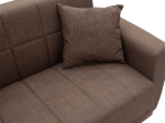 KΑΝΑΠΕΣ ΚΡΕΒΑΤΙ BEVERLY PAKOWORLD 2ΘΕΣΙΟΣ ΥΦΑΣΜΑ ΚΑΦΕ 153X80X78ΕΚ