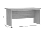 ΓΡΑΦΕΙΟ ΕΡΓΑΣΙΑΣ PAYTON PAKOWORLD SONOMA 150X72.5X76ΕΚ
