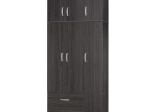 ΝΤΟΥΛΑΠΑ ΤΡΙΦΥΛΛΗ ΚΑΙ ΠΑΤΑΡΙ ZELIA PAKOWORLD WENGE 90X42X240ΕΚ.
