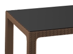ΤΡΑΠΕΖΙ EXPLORE PAKOWORLD ΜΕ UV PROTECTION PP ΚΑΦΕ 150X90X73.5ΕΚ