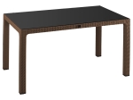ΤΡΑΠΕΖΙ EXPLORE PAKOWORLD ΜΕ UV PROTECTION PP ΚΑΦΕ 150X90X73.5ΕΚ