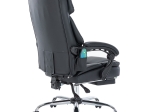 ΚΑΡΕΚΛΑ ΓΡΑΦΕΙΟΥ ΔΙΕΥΘΥΝΤΗ THRIVE PAKOWORLD PREMIUM QUALITY ΜΗΧΑΝΙΣΜΟΣ MASSAGE-ΘΕΡΜΑΙΝΟΜΕΝΗ ΠΛΑΤΗ PU ΜΑΥΡΟ