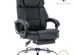 ΚΑΡΕΚΛΑ ΓΡΑΦΕΙΟΥ ΔΙΕΥΘΥΝΤΗ THRIVE PAKOWORLD PREMIUM QUALITY ΜΗΧΑΝΙΣΜΟΣ MASSAGE-ΘΕΡΜΑΙΝΟΜΕΝΗ ΠΛΑΤΗ PU ΜΑΥΡΟ