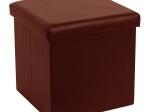 ΣΚΑΜΠΟ-ΜΠΑΟΥΛΟ CRYSTAL PAKOWORLD PU ΣΚΟΥΡΟ ΚΑΦΕ 38X38X38ΕΚ