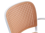 ΠΟΛΥΘΡΟΝΑ JUNIPER PAKOWORLD ΜΕ UV PROTECTION PP ΜΠΕΖ- ΛΕΥΚΟ 56X52.5X86.5ΕΚ.