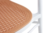 ΠΟΛΥΘΡΟΝΑ JUNIPER PAKOWORLD ΜΕ UV PROTECTION PP ΜΠΕΖ- ΛΕΥΚΟ 56X52.5X86.5ΕΚ.