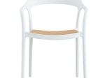 ΠΟΛΥΘΡΟΝΑ EMBER PAKOWORLD ΜΕ UV PROTECTION PP ΜΠΕΖ- ΛΕΥΚΟ 52.5X56.5X81ΕΚ.