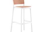 ΣΚΑΜΠΟ ΜΠΑΡ JUNIPER PAKOWORLD ΜΕ UV PROTECTION PP ΜΠΕΖ-ΛΕΥΚΟ 51X52X102.5ΕΚ.