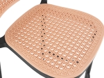 ΣΚΑΜΠΟ ΜΠΑΡ JUNIPER PAKOWORLD ΜΕ UV PROTECTION PP ΜΠΕΖ-ΜΑΥΡΟ 51X52X102.5ΕΚ.