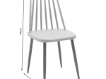 ΚΑΡΕΚΛΑ AURORA PAKOWORLD PP ΓΚΡΙ-ΦΥΣΙΚΟ ΠΟΔΙ 43X48X79ΕΚ.