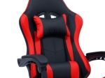 ΚΑΡΕΚΛΑ ΓΡΑΦΕΙΟΥ GAMING WILLIAM PAKOWORLD PU ΜΑΥΡΟ-ΚΟΚΚΙΝΟ