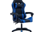 ΚΑΡΕΚΛΑ ΓΡΑΦΕΙΟΥ GAMING WILLIAM PAKOWORLD PU ΜΑΥΡΟ-ΜΠΛΕ