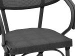 ΣΚΑΜΠΟ ΜΠΑΡ EFOLIAN PAKOWORLD ΜΑΥΡΟ ΑΛΟΥΜΙΝΙΟ-ΜΑΥΡΟ TEXTILENE 58X58X113ΕΚ