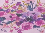 Borea Σεντόνι Digital Print Σετ Παιώνια Υπέρδιπλο 220 x 240 cm + (2) 50 x 70 cm Λιλά