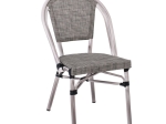 COSTA ΚΑΡΕΚΛΑ DINING ΑΛΟΥΜΙΝΙΟΥ, ΑΠΟΧΡΩΣΗ ANTIQUE GREY -TEXTILENE ΜΠΕΖ