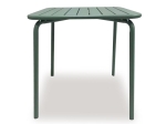 BRIO SLAT ΤΡΑΠΕΖΙ-PRO ΚΗΠΟΥ - ΒΕΡΑΝΤΑΣ, ΜΕΤΑΛΛΟ ΒΑΦΗ SANDY GREEN 5635C