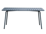 BRIO SLAT ΤΡΑΠΕΖΙ-PRO ΚΗΠΟΥ - ΒΕΡΑΝΤΑΣ, ΜΕΤΑΛΛΟ ΒΑΦΗ SANDY BLUE 5415C