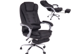 BF9700 RELAX ΠΟΛΥΘΡΟΝΑ ΓΡΑΦΕΙΟΥ ΔΙΕΥΘΥΝΤΗ, ΜΕ ΥΠΟΠΟΔΙΟ, ΒΑΣΗ ΧΡΩΜΙΟ,PU ΜΑΥΡΟ