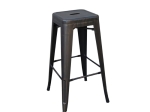 RELIX ΣΚΑΜΠΟ BAR-PRO, ΣΤΟΙΒΑΖΟΜΕΝΟ, ΜΕΤΑΛΛΟ ΒΑΦΗ ANTIQUE BLACK