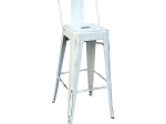 RELIX ΣΚΑΜΠΟ BAR-PRO ΜΕ ΠΛΑΤΗ, ΜΕΤΑΛΛΟ ΒΑΦΗ ANTIQUE WHITE