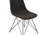 PANTON ΚΑΡΕΚΛΑ ΜΕΤΑΛΛΟ ΒΑΦΗ ΜΑΥΡΗ, PU VINTAGE BLACK