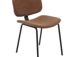 BARLEY ΚΑΡΕΚΛΑ ΜΕΤΑΛΛΟ ΒΑΦΗ ΜΑΥΡΟ, PU VINTAGE BROWN