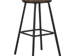 FILBY ΣΚΑΜΠΟ ΒAR, ΜΕΤΑΛΛΟ ΒΑΦΗ ΜΑΥΡΟ, PU ΑΠΟΧΡΩΣΗ VINTAGE BROWN