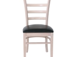 NATURALE ΚΑΡΕΚΛΑ WHITE WASH, PU ΜΑΥΡΟ