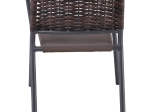 SILVA ΠΟΛΥΘΡΟΝΑ ΑΛΟΥΜΙΝΙΟ ΑΝΘΡΑΚΙ, WICKER ROCKY BROWN