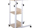 LIFT ΒΟΗΘΗΤΙΚΟ ΤΡΑΠΕΖΑΚΙ ΜΕΤΑΛΛΟ ΒΑΦΗ ΑΣΠΡΟ, MELAMINE ΑΠΟΧΡΩΣΗ MAPLE