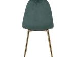 CELINA ΚΑΡΕΚΛΑ ΧΡΩΜΙΟ ΧΡΥΣΟ, ΥΦΑΣΜΑ VELURE, ΑΠΟΧΡΩΣΗ FOREST GREEN