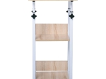 LIFT ΒΟΗΘΗΤΙΚΟ ΤΡΑΠΕΖΑΚΙ ΜΕΤΑΛΛΟ ΒΑΦΗ ΑΣΠΡΟ, MELAMINE ΑΠΟΧΡΩΣΗ MAPLE