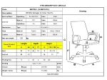 BF6950 ΠΟΛΥΘΡΟΝΑ ΓΡΑΦΕΙΟΥ ΔΙΕΥΘΥΝΤΗ, PU ΚΟΚΚΙΝΟ