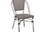 COSTA ΚΑΡΕΚΛΑ DINING ΑΛΟΥΜΙΝΙΟΥ, ΑΠΟΧΡΩΣΗ ANTIQUE GREY -TEXTILENE ΜΠΕΖ