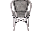 COSTA ΚΑΡΕΚΛΑ DINING ΑΛΟΥΜΙΝΙΟΥ, ΑΠΟΧΡΩΣΗ ANTIQUE GREY -TEXTILENE ΜΠΕΖ