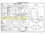 BF9050 GAMING ΠΟΛΥΘΡΟΝΑ ΓΡΑΦΕΙΟΥ, ΑΝΑΚΛΙΣΗ ΠΛΑΤΗΣ ΕΩΣ 90°, PU ΜΑΥΡΟ - ΜΠΛΕ