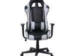 BF8000 GAMING ΠΟΛΥΘΡΟΝΑ ΓΡΑΦΕΙΟΥ, ΑΝΑΚΛΙΣΗ ΠΛΑΤΗΣ ΕΩΣ 90°, PVC ΜΑΥΡΟ - ΓΚΡΙ