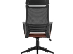 BF2500 ΠΟΛΥΘΡΟΝΑ ΓΡΑΦΕΙΟΥ ΔΙΕΥΘΥΝΤΗ MESH ΜΑΥΡΟ - PU ΚΑΦΕ