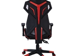 BF9550 GAMING RELAX ΠΟΛΥΘΡΟΝΑ ΜΕ ΥΠΟΠΟΔΙΟ, ΜΠΡΑΤΣΑ UP DOWN, PU-MESH, ΜΑΥΡΟ-ΚΟΚΚΙΝΟ-ΑΣΠΡΟ