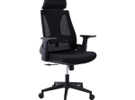 BF8750 ΠΟΛΥΘΡΟΝΑ ΓΡΑΦΕΙΟΥ ΔΙΕΥΘΥΝΤΗ, MESH ΜΑΥΡΟ, ΥΦΑΣΜΑ ΜΑΥΡΟ