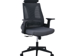 BF8750 ΠΟΛΥΘΡΟΝΑ ΓΡΑΦΕΙΟΥ ΔΙΕΥΘΥΝΤΗ, MESH ΓΚΡΙ, ΥΦΑΣΜΑ ΓΚΡΙ