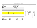 ART ΤΡΑΠΕΖΙ ΤΡΑΠΕΖΑΡΙΑΣ ΑΣΠΡΟ MDF, ΠΟΔΙΑ ΟΞΙΑ ΦΥΣΙΚΟ