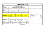 ACTION ΤΡΑΠΕΖΑΚΙ ΣΑΛΟΝΙΟΥ - ΚΑΘΙΣΤΙΚΟΥ 120X60CM INOX - ΜΑΥΡΟ ΓΥΑΛΙ 8MM