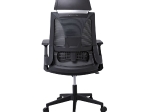 BF8750 ΠΟΛΥΘΡΟΝΑ ΓΡΑΦΕΙΟΥ ΔΙΕΥΘΥΝΤΗ, MESH ΜΑΥΡΟ, ΥΦΑΣΜΑ ΜΑΥΡΟ