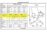 BF2130 ΠΟΛΥΘΡΟΝΑ ΓΡΑΦΕΙΟΥ ΑΝΑΚΛΙΝΟΜΕΝΑ ΜΠΡΑΤΣΑ - MESH ΜΠΟΡΝΤΩ